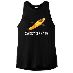 Sweet Streams Kayak Canoeing Boat Ladies PosiCharge Tri-Blend Wicking Tank