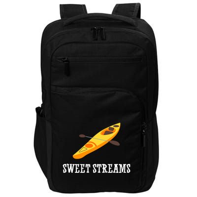 Sweet Streams Kayak Canoeing Boat Impact Tech Backpack