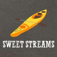 Sweet Streams Kayak Canoeing Boat Cotton Canvas Backpack
