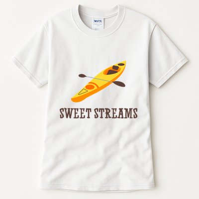 Sweet Streams Kayak Canoeing Boat Tall T-Shirt