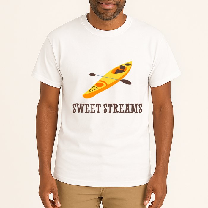 Sweet Streams Kayak Canoeing Boat Tall T-Shirt