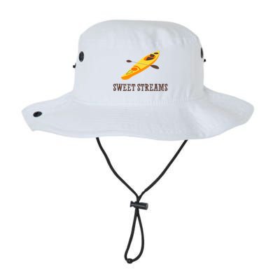 Sweet Streams Kayak Canoeing Boat Bucket Hat