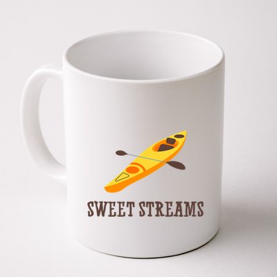 Sweet Streams Kayak Canoeing Boat Mug