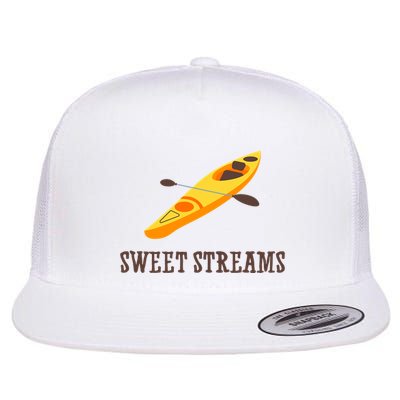 Sweet Streams Kayak Canoeing Boat Flatbill Hat