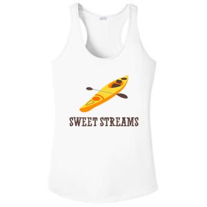 Sweet Streams Kayak Canoeing Boat Ladies PosiCharge Competitor Racerback Tank