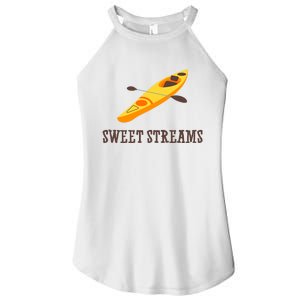 Sweet Streams Kayak Canoeing Boat Women's Perfect Tri Rocker Tank