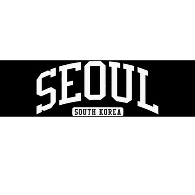 Seoul South Korea College Bumper Sticker