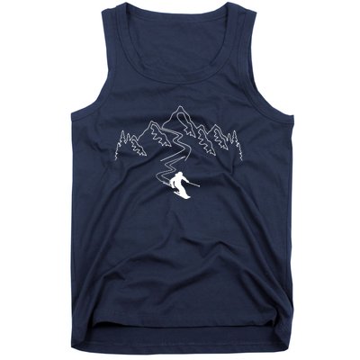 Skiing Tank Top