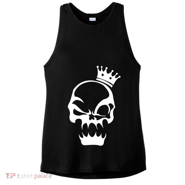 Skull Ladies PosiCharge Tri-Blend Wicking Tank