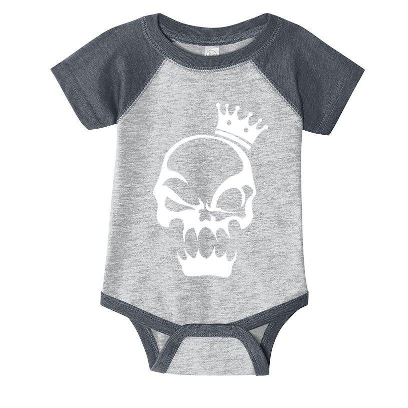 Skull Infant Baby Jersey Bodysuit