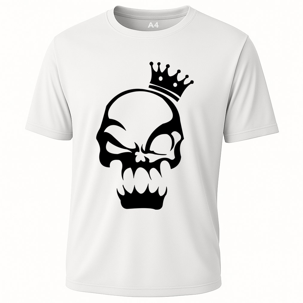 Skull Cooling Performance Crew T-Shirt