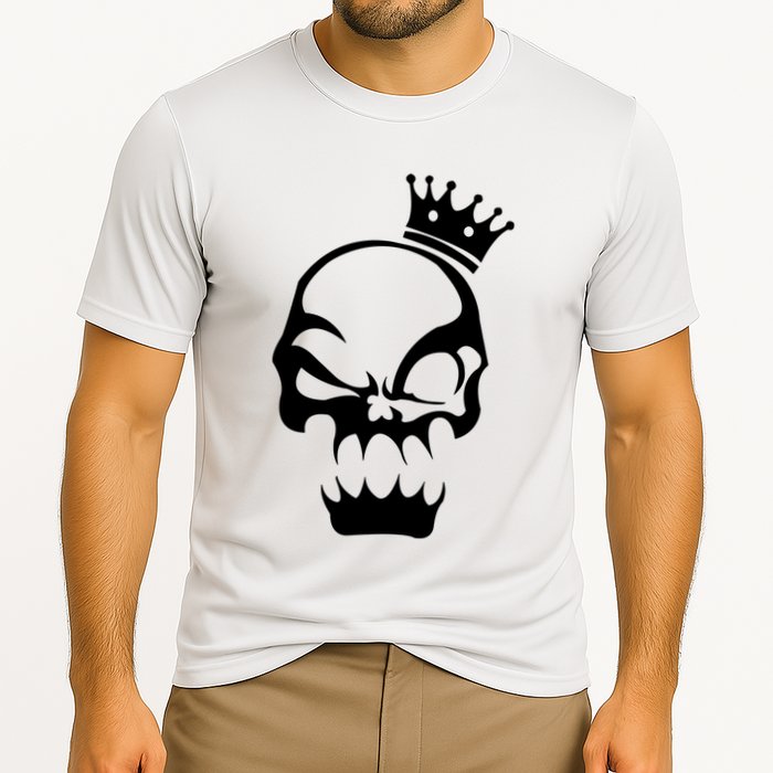 Skull Cooling Performance Crew T-Shirt