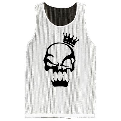 Skull Mesh Reversible Basketball Jersey Tank