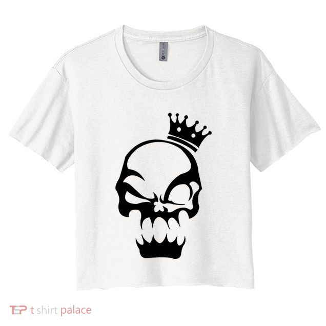 Skull Crop Top