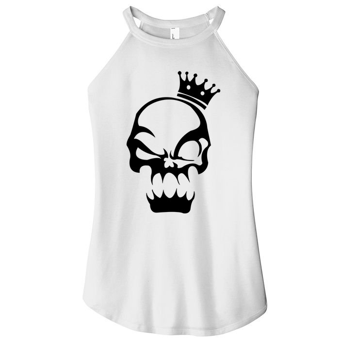 Skull Women's Perfect Tri Rocker Tank