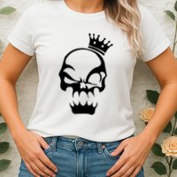Skull Womens T-Shirt