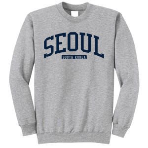 Seoul South Korea College University Style Tall Sweatshirt