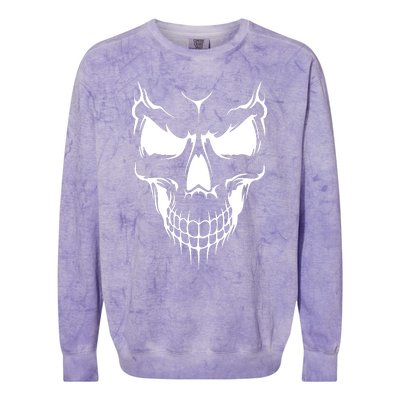 Skull Colorblast Crewneck Sweatshirt