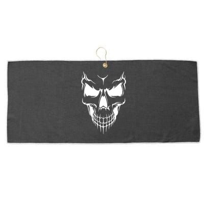 Skull Large Microfiber Waffle Golf Towel