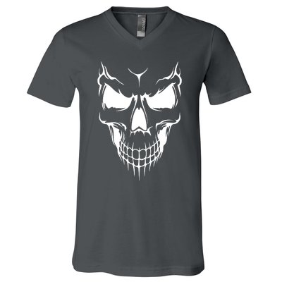 Skull V-Neck T-Shirt