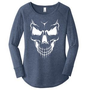 Skull Women's Perfect Tri Tunic Long Sleeve Shirt