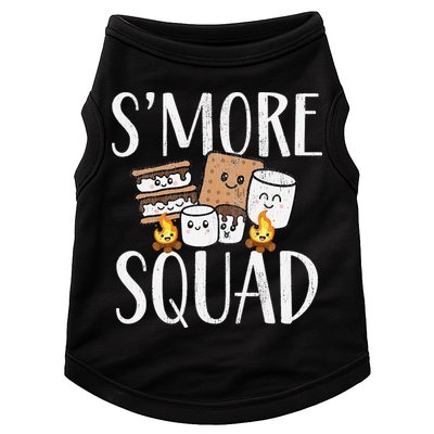 Smore Squad Kawaii S'more Camping Team distressed Doggie Tank