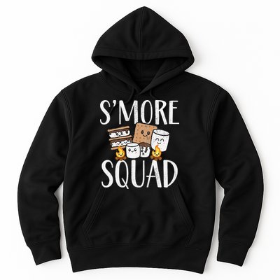 Smore Squad Kawaii S'more Camping Team distressed Hoodie