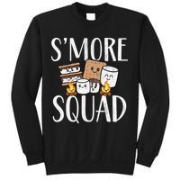 Smore Squad Kawaii S'more Camping Team distressed Sweatshirt