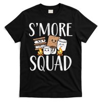 Smore Squad Kawaii S'more Camping Team distressed T-Shirt