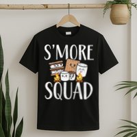 Smore Squad Kawaii S'more Camping Team distressed T-Shirt