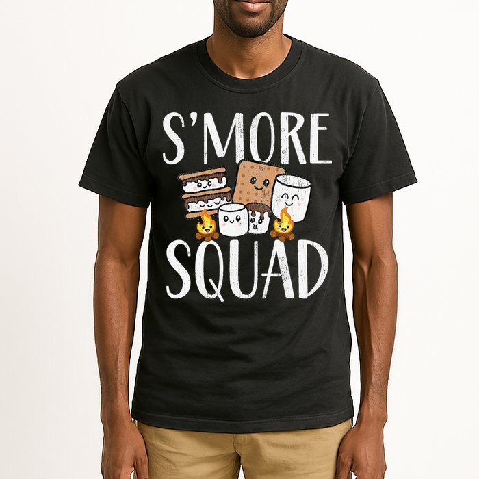 Smore Squad Kawaii S'more Camping Team distressed Tall T-Shirt