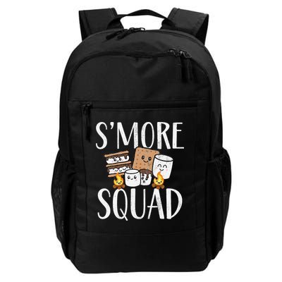 Smore Squad Kawaii S'more Camping Team distressed Backpack