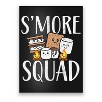 Smore Squad Kawaii S'more Camping Team distressed Poster