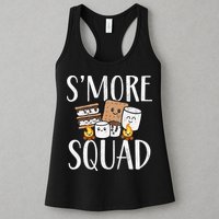 Smore Squad Kawaii S'more Camping Team distressed Womens Tank Top