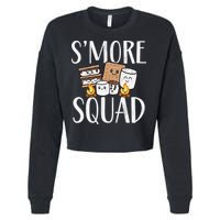 Smore Squad Kawaii S'more Camping Team distressed Cropped Pullover Crew