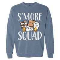 Smore Squad Kawaii S'more Camping Team distressed Garment-Dyed Sweatshirt