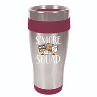 Smore Squad Kawaii S'more Camping Team distressed 16oz Travel Tumbler