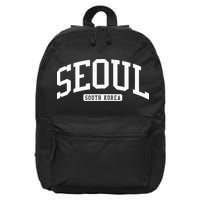 Seoul South Korea College 16 in Basic Backpack