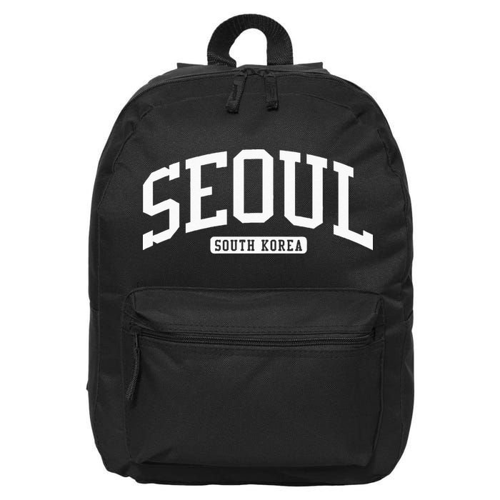 Seoul South Korea College 16 in Basic Backpack