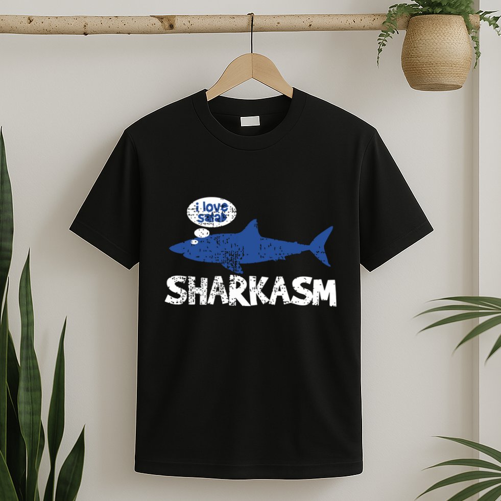 Shark Shar Kasm Marine Biology Funny Vintage Gift T-Shirt