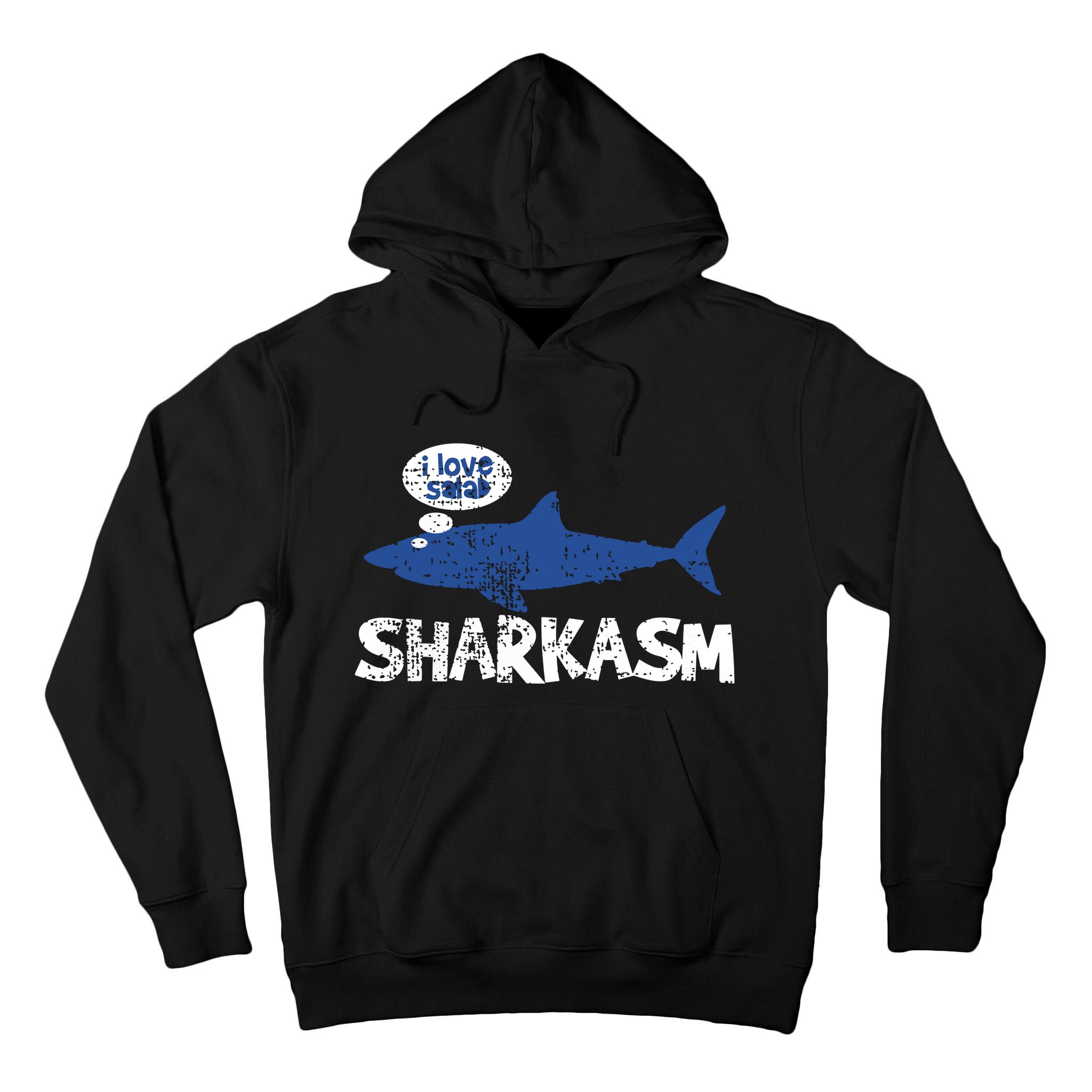 Shark Shar Kasm Marine Biology Funny Vintage Gift Tall Hoodie