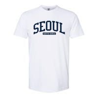 Seoul South Korea College University Style Softstyle CVC T-Shirt