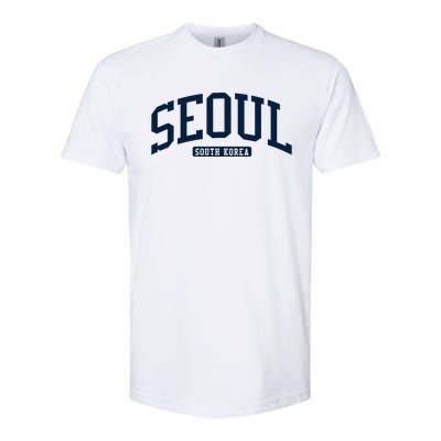 Seoul South Korea College University Style Softstyle® CVC T-Shirt