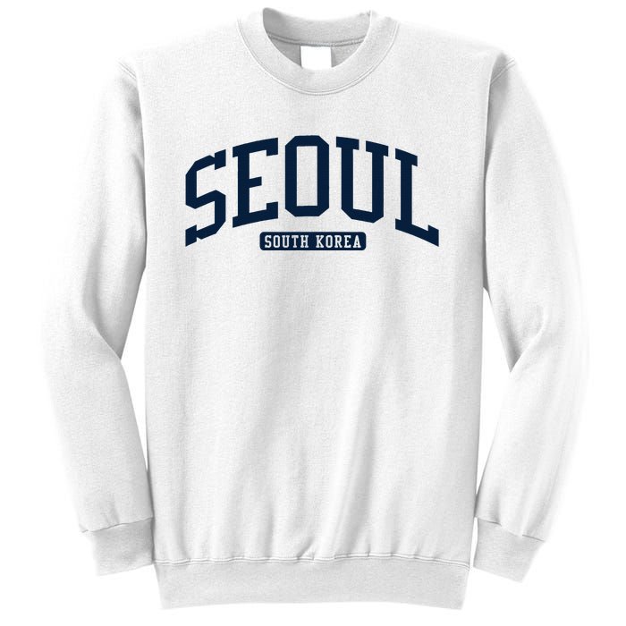 Seoul South Korea College University Style Sweatshirt