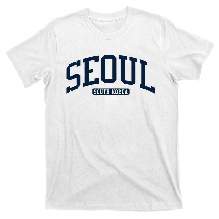 Seoul South Korea College University Style T-Shirt