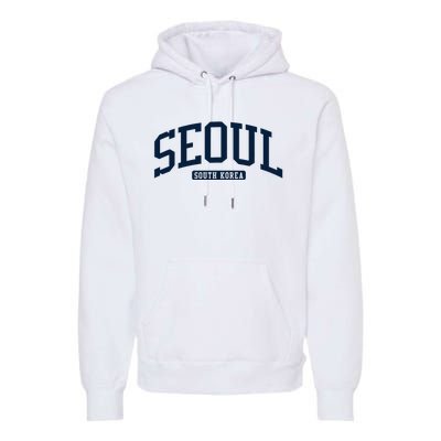 Seoul South Korea College University Style Premium Hoodie