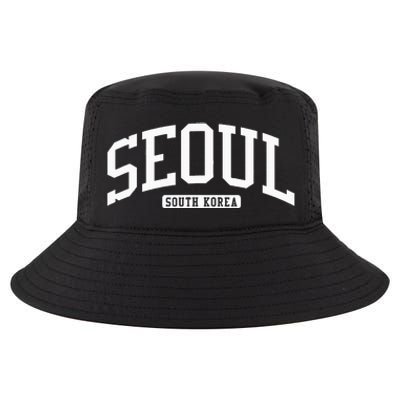 Seoul South Korea College University Style Cool Comfort Performance Bucket Hat