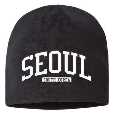 Seoul South Korea College University Style Sustainable Beanie