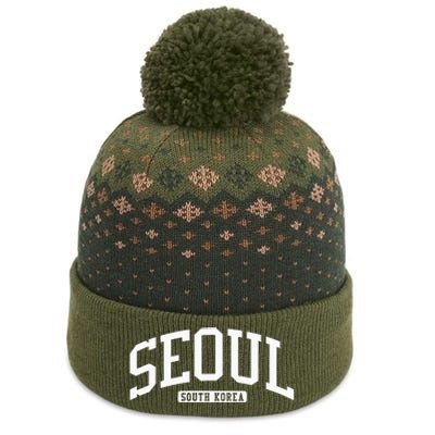 Seoul South Korea College University Style The Baniff Cuffed Pom Beanie