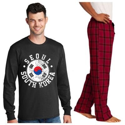 Seoul South Korea Long Sleeve Pajama Set